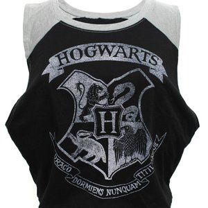 Harry Potter Hogwarts Crest Graphic Tank Tee